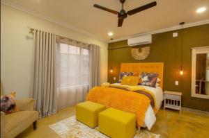 Cama ou camas em um quarto em Kaya KaBush