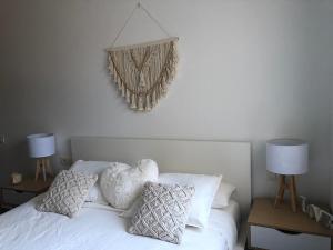 Posteľ alebo postele v izbe v ubytovaní Standing Apartment Barcelona Forum