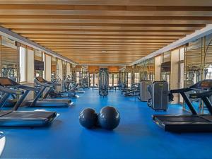 Fitness centrum a/nebo fitness zařízení v ubytování Club Privé By Rixos Saadiyat