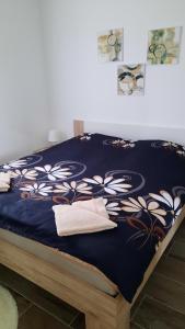 Postel nebo postele na pokoji v ubytování Apartman Diamond