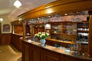 Lounge nebo bar v ubytování Hotel Wollner