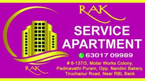 Certifikát, hodnocení, plakát nebo jiný dokument vystavený v ubytování RAK Homestay - Luxury AC 2BHK Apartments for family stay - Walkable to PS4 restaurants -Equipped Kitchen - WIFI - Android TV - Near to Tirumala fly over starting point -Near to National Highway
