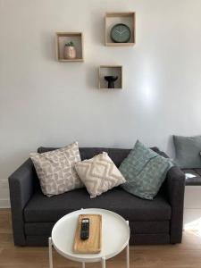 Posezení v ubytování L'Appartement Vert