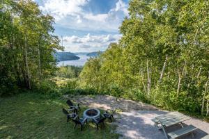 Paesaggio naturale nelle vicinanze dello chalet