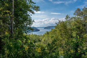 Paesaggio naturale nelle vicinanze dello chalet