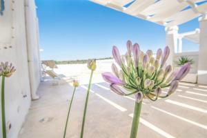 A balcony or terrace at Masseria La Scalella - Fortificato