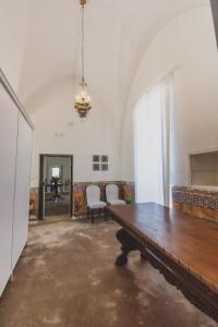 A seating area at Masseria La Scalella - Fortificato