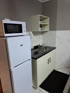 Horizon View Chalets的厨房或小厨房
