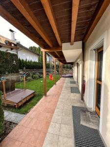 Zahrada ubytování Apartment Malea
