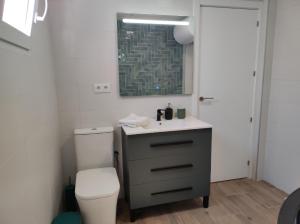 Kúpeľňa v ubytovaní Belice, excepcional apartamento con Jacuzzi