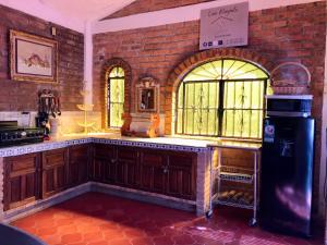 Majoituspaikan Casa Margarita- escape to nature keittiö tai keittotila