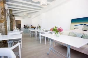 Posezení v ubytování Hotel Spanelis