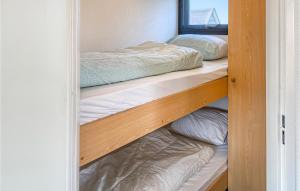 Tempat tidur susun dalam kamar di 2 Bedroom Pet Friendly Home In Breukelen