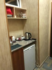Kuchyň nebo kuchyňský kout v ubytování Hotel Guri