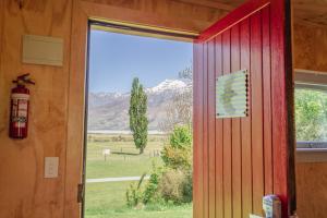 Üldine mäevaade või majutusasutusest Mount Cook Station Huts pildistatud vaade