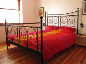 Кровать или кровати в номере Haus Hollerbusch