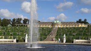 Bazén v ubytování VILLA LILIA - das charmante Ferienhaus am See in Potsdam nebo v jeho okolí