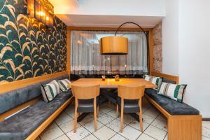 Χώρος καθιστικού στο Albergo Caffe Centrale