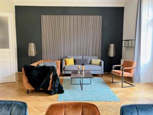 Posedenie v ubytovaní BELLE ART Design Suite im Herzen von Wien