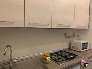 A kitchen or kitchenette at Casa Julka
