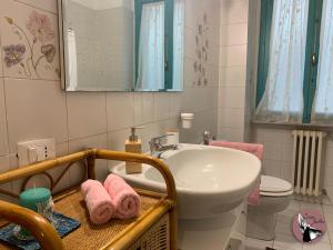 A bathroom at Casa Julka