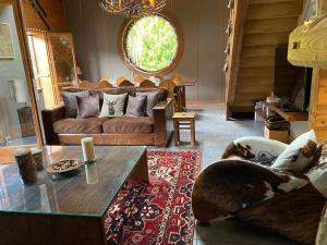 Część wypoczynkowa w obiekcie Family Chalet, Stunning Views & New Hot Tub
