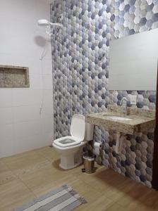 Koupelna v ubytování Casa Temporada Belo Por do Sol