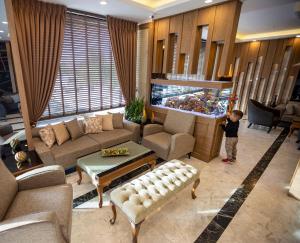 Posezení v ubytování Hamitbey Hotel Yenikapı + 37 fotografií