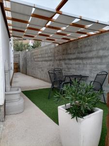 Patio nebo venkovní prostory v ubytování Apartman Lidija