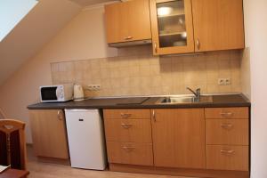 Kuchyňa alebo kuchynka v ubytovaní Jurincom apartments