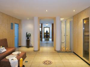A seating area at Hotel Goldene Rose