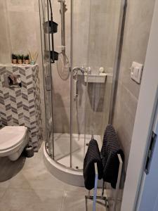 Kúpeľňa v ubytovaní Prokocim Apartments + 27 fotografií