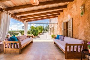 Posezení v ubytování Ideal Property Mallorca - Can Bielo