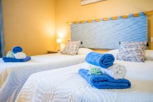 Postel nebo postele na pokoji v ubytování Ideal Property Mallorca - Can Bielo