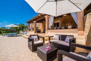Posezení v ubytování Ideal Property Mallorca - Can Bielo
