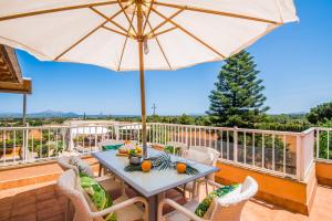 Balkón nebo terasa v ubytování Ideal Property Mallorca - Els Moyans + 25 fotografií
