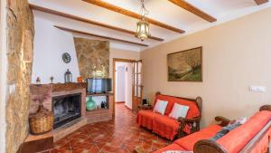 A seating area at Cortijo Rural Claudia Taberno by Ruralidays