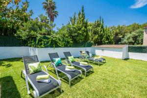 Vonkajšia záhrada v ubytovaní Ideal Property Mallorca - Romani Can Picafort