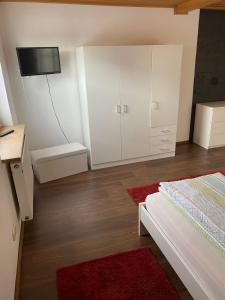 Postel nebo postele na pokoji v ubytování Ferienwohnung Rauch