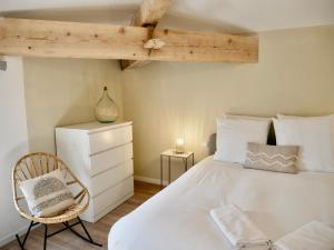 Postel nebo postele na pokoji v ubytování Port Pin - Coliving - Mas des Sous Bois