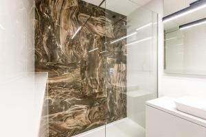 Kúpeľňa v ubytovaní Super-Apartamenty International Fair