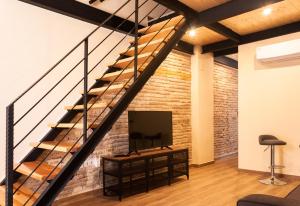 TV a/nebo společenská místnost v ubytování Marittimo Apartments