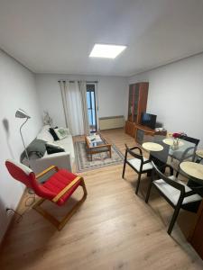 Posezení v ubytování San Pablo, piso céntrico