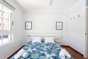 Posteľ alebo postele v izbe v ubytovaní Callao Perfect Stay by Sunkeyrents