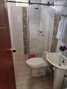 Koupelna v ubytování Apartamento Boutique San Gil - Pinchote