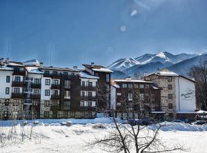 Το Ski to door at Mountain View apart-hotel Bansko τον χειμώνα