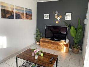 Photo de la galerie de l'établissement Maison entière 4 lits 8 pl avec jacuzzi proche du safari de Peaugres, à Anneyron 36 autres photos