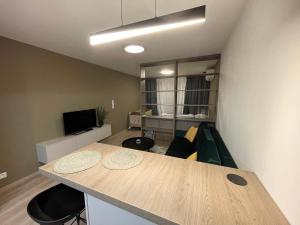 TV a/nebo společenská místnost v ubytování Apartmány Luxor Zemplínska Šírava