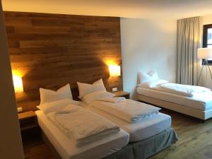 Hotel Café Schatz客房内的一张或多张床位