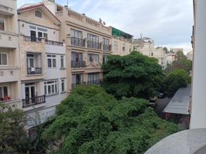 a view from a balcony of a building at Nguyen Shack - Sai Gon in Ho Chi Minh City